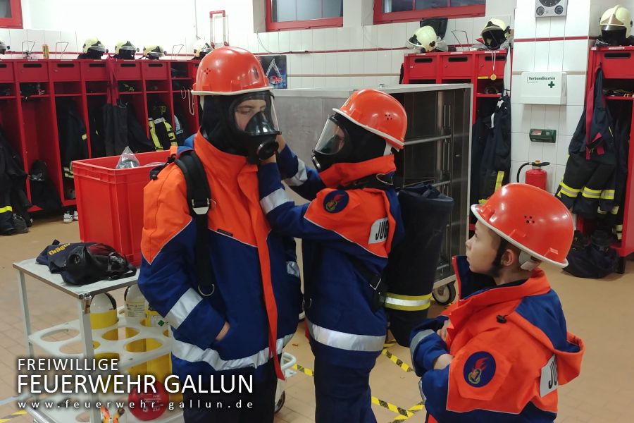 Berufsfeuerwehr-Wochenende unserer Jugendfeuerwehr